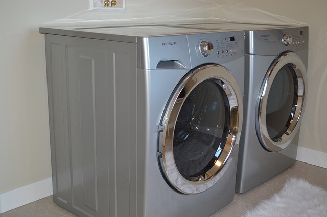 เครื่องซักผ้า สิ่งอำนวยความสะดวกในการทำความสะอาด