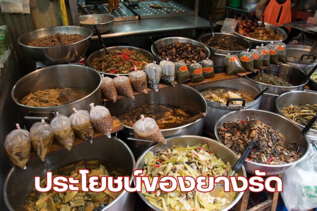 ประโยชน์ของยางรัด