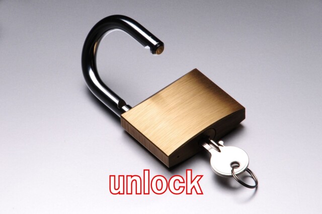 ความหมายของ unlock