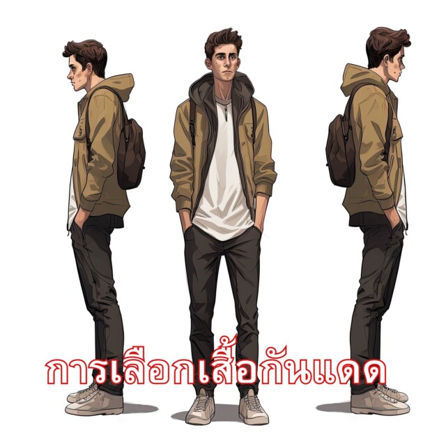 การเลือกเสื้อกันแดด