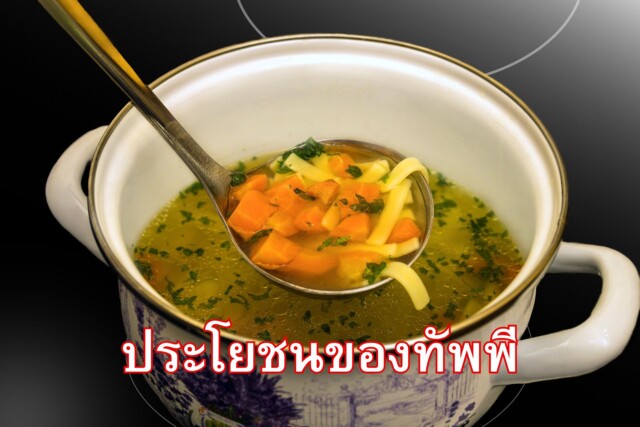 ประโยชน์ของทัพพี