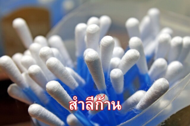 ประโยชน์ของสำลีก้าน