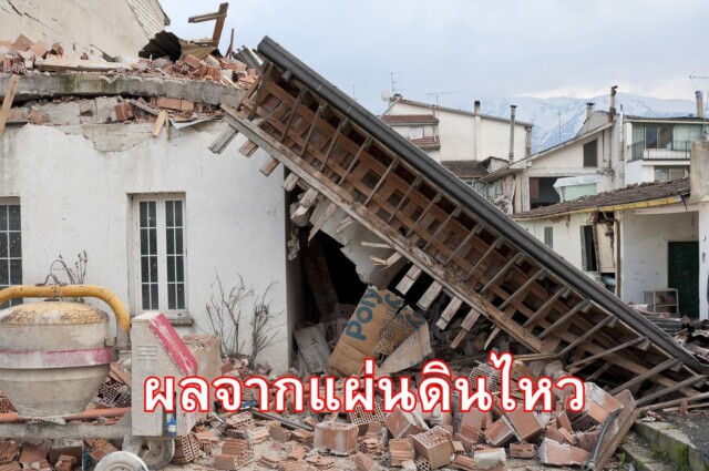 ผลจากแผ่นดินไหว