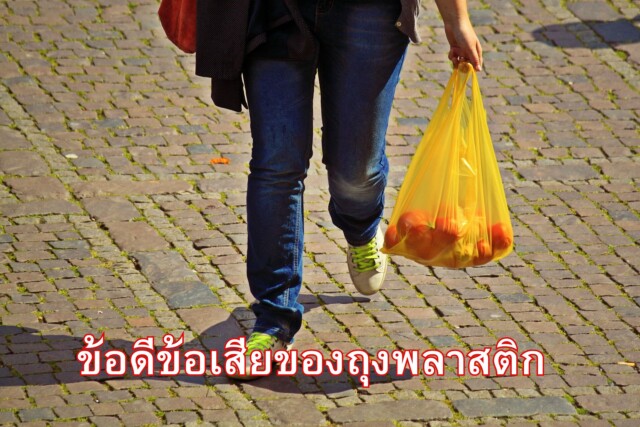 ข้อดีข้อเสียของถุงพลาสติก