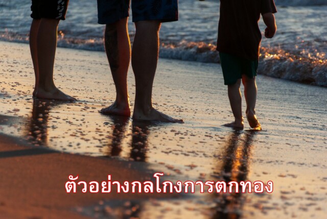 ตัวอย่างกลโกงการตกทอง