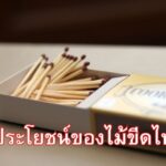 ประโยชน์ของไม้ขีดไฟ