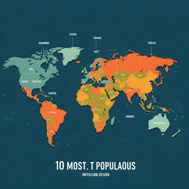 10 ประเทศที่มีประชากรมากที่สุด