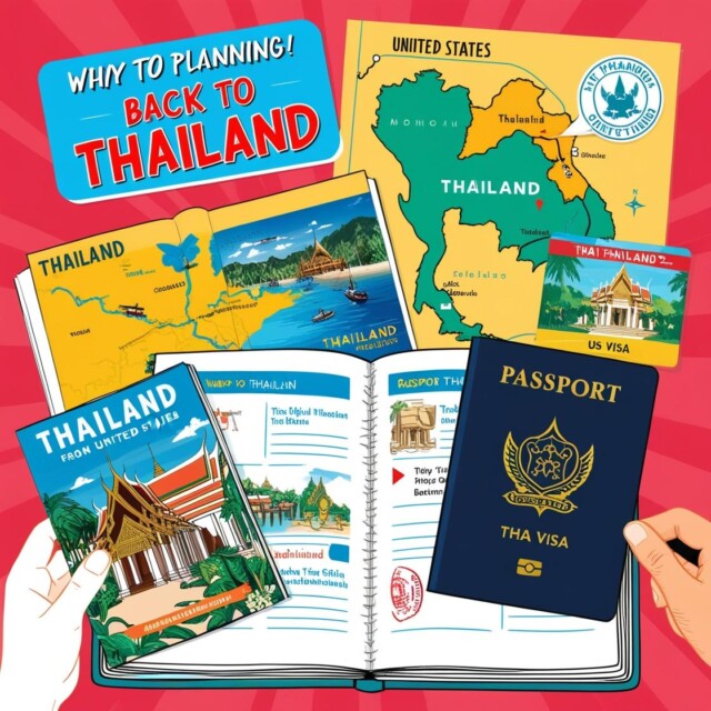 วางแผนการเดินทางกลับประเทศไทยจากสหรัฐอเมริกา