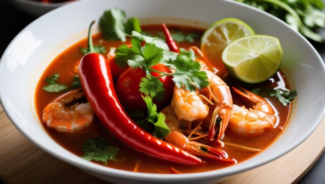 ประวัติต้มยำกุ้ง