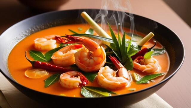 ประวัติต้มยำกุ้ง