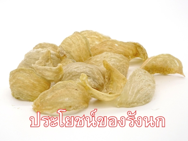 ประโยชน์ของรังนก