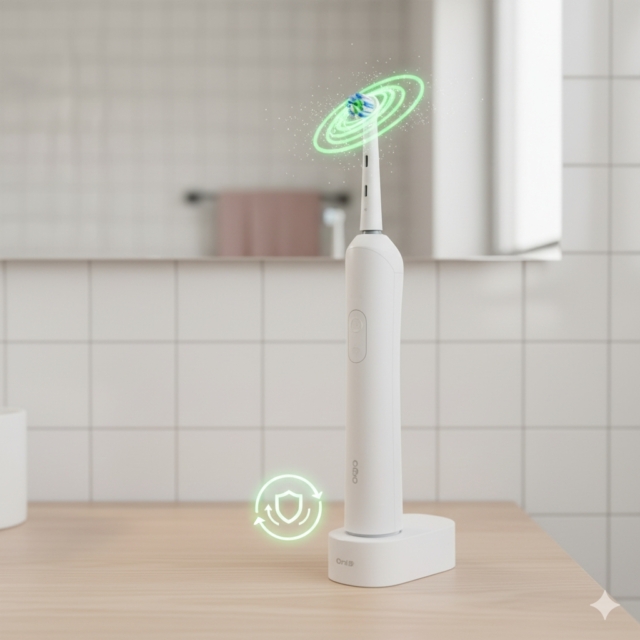แปรงสีฟันไฟฟ้าแบบหมุน-สั่น (Oscillating-Rotating)