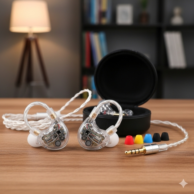 หูฟังแบบสอดหู (In-Ear Headphones / In-Ear Monitors - IEMs)