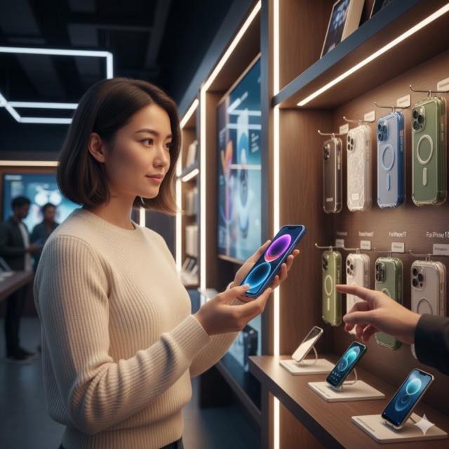 ติดฟิล์มกันรอยคุณภาพเพื่อป้องกันรอยขีดข่วนบน iPhone 17