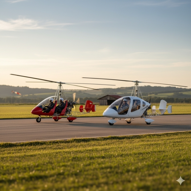 ไจโรคอปเตอร์ (Gyrocopter): ยานพาหนะสุดเท่แห่งท้องฟ้า มีกี่ประเภท? ปลอดภัยไหม? และต้องมีใบอนุญาตหรือไม่?