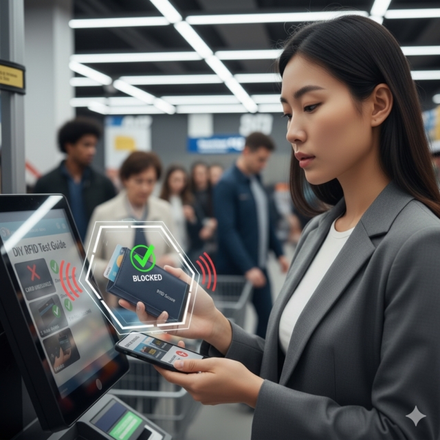 กระเป๋าตังค์กัน RFID ที่ซื้อมา…มันกันได้จริงหรือ? ลองทดสอบง่ายๆ ด้วยตัวเอง