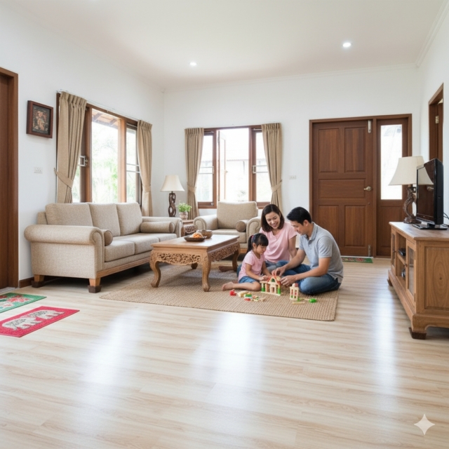 วิธีเลือกซื้อเสื่อน้ำมัน (Vinyl Flooring) ให้เหมาะกับบ้าน
