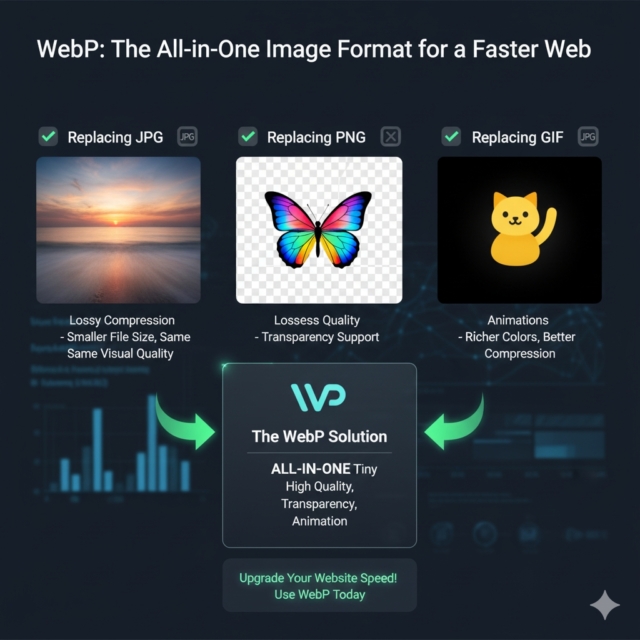 ไฟล์ WebP คืออะไร? "ตัวจบ" แห่งวงการภาพบนเว็บ ที่รวมทุกอย่างในหนึ่งเดียว