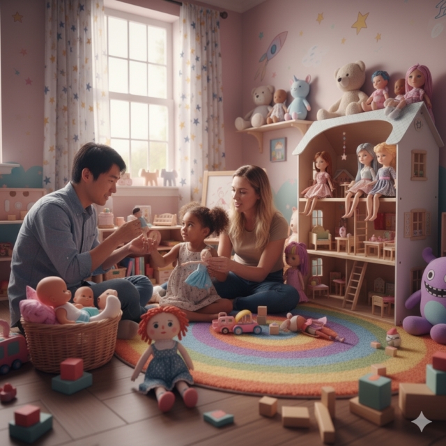 ตุ๊กตา: เพื่อนเล่นในจินตนาการ กับประโยชน์และข้อควรระวังที่พ่อแม่ควรรู้