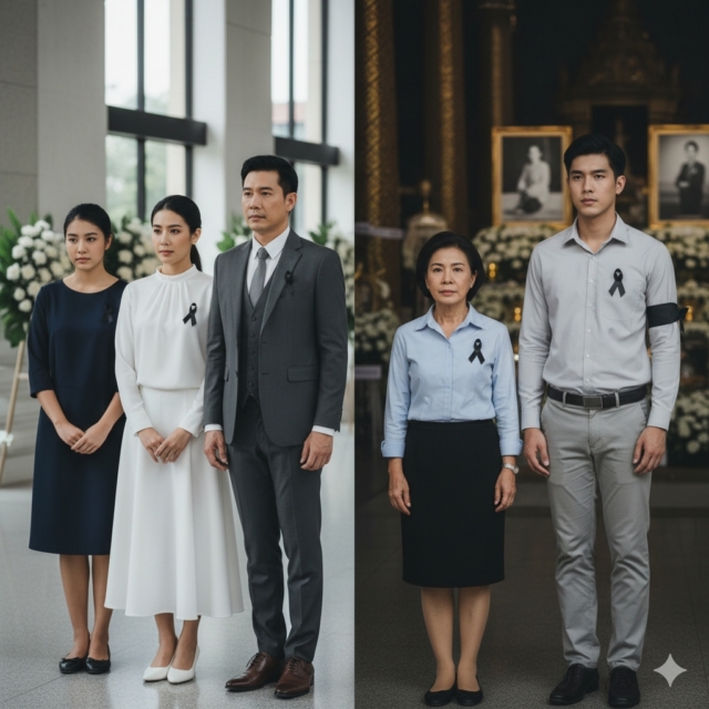 ไปงานศพไม่มีชุดดำ ใส่สีอะไร? แนะนำการแต่งกายสุภาพเพื่อไว้อาลัย