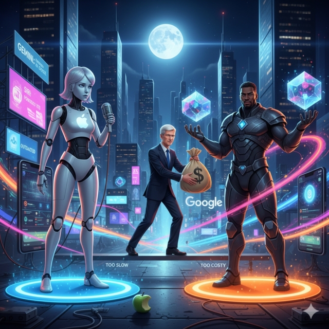 ทำไม Apple ยอม "กลืนน้ำลาย" หันจับมือ Google ดึง Gemini อัปเกรด Siri? …เพราะทำเอง "ไม่ทัน" และ "ไม่คุ้ม"