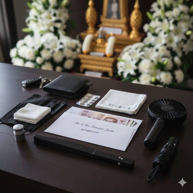 เตรียมตัวไปงานศพ ควรพกอะไรไปบ้าง?