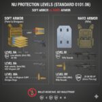 มาตรฐานเสื้อเกราะกันกระสุน: ระดับการป้องกัน (Protection Level)