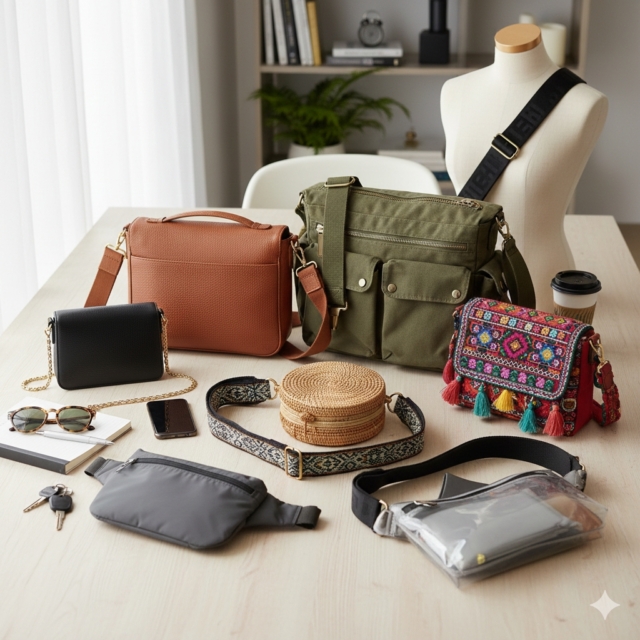 วิธีเลือกกระเป๋า Crossbody Bag ให้เหมาะกับคุณ (How to Choose the Right Crossbody Bag)